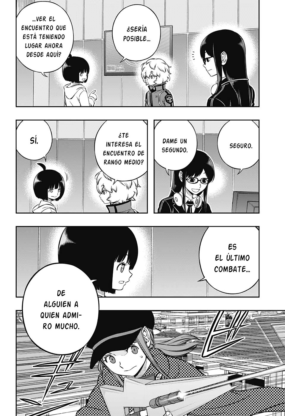 World Trigger Capitulo 197: Encuentro final del rango medio B página 5
