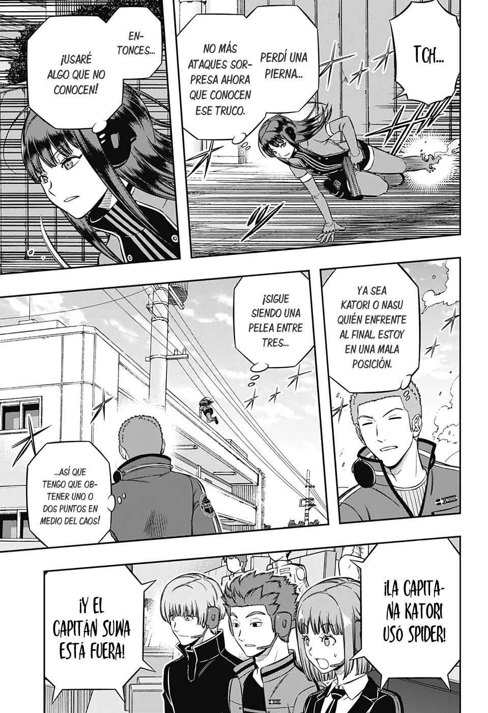 World Trigger Capitulo 198: Encuentro final del rango medio B: Parte 2. página 11