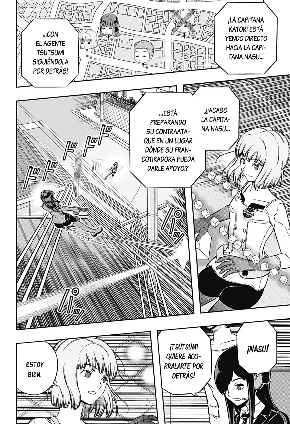 World Trigger Capitulo 198: Encuentro final del rango medio B: Parte 2. página 12