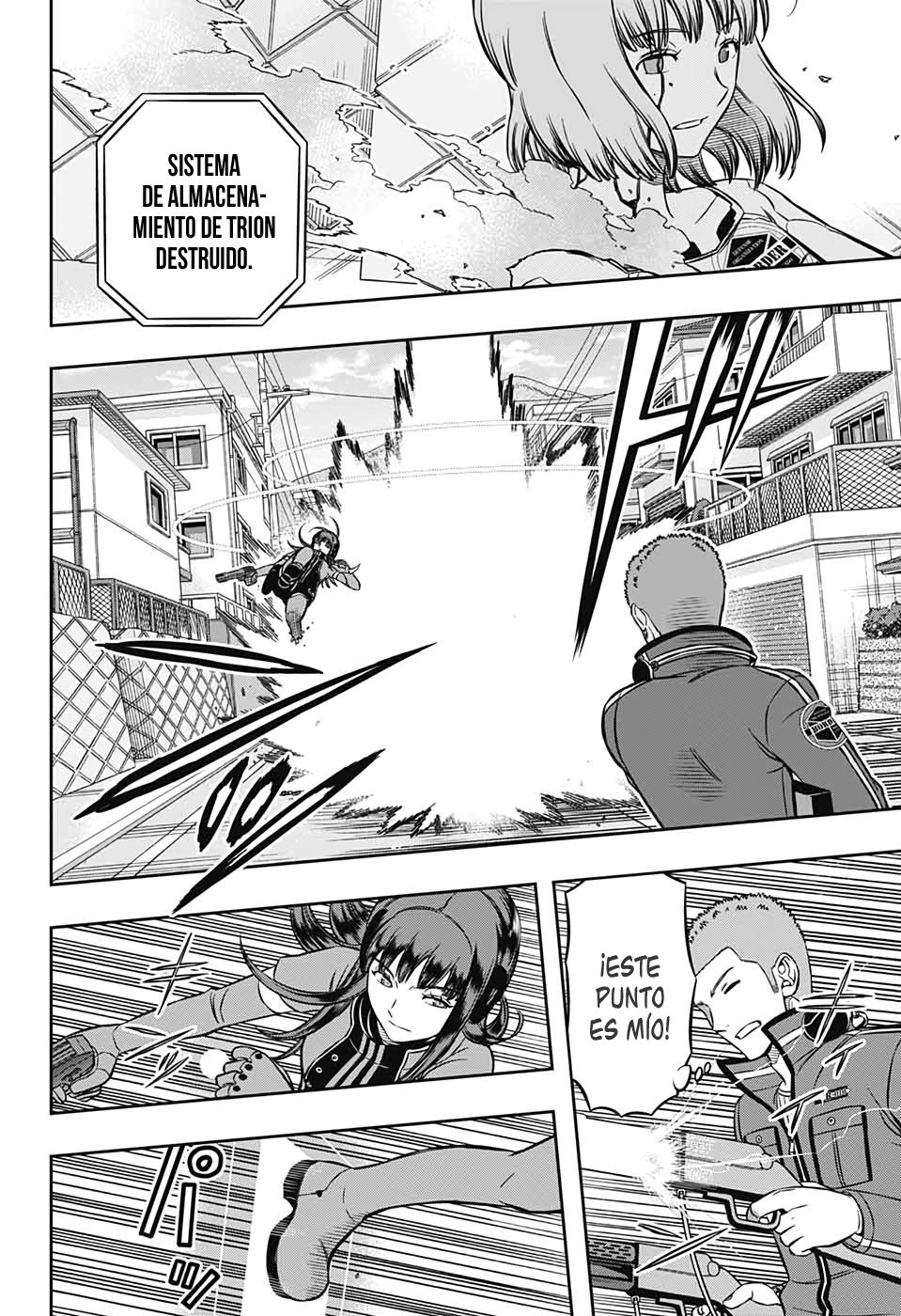 World Trigger Capitulo 198: Encuentro final del rango medio B: Parte 2. página 16