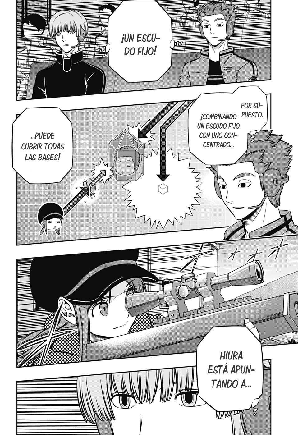 World Trigger Capitulo 198: Encuentro final del rango medio B: Parte 2. página 20