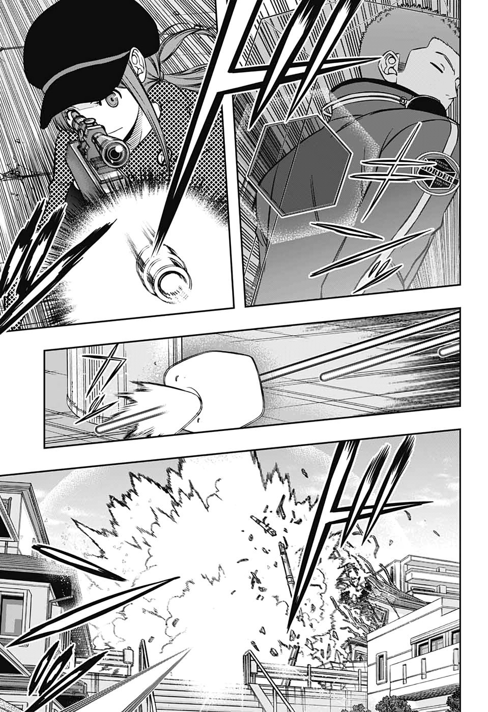 World Trigger Capitulo 198: Encuentro final del rango medio B: Parte 2. página 21