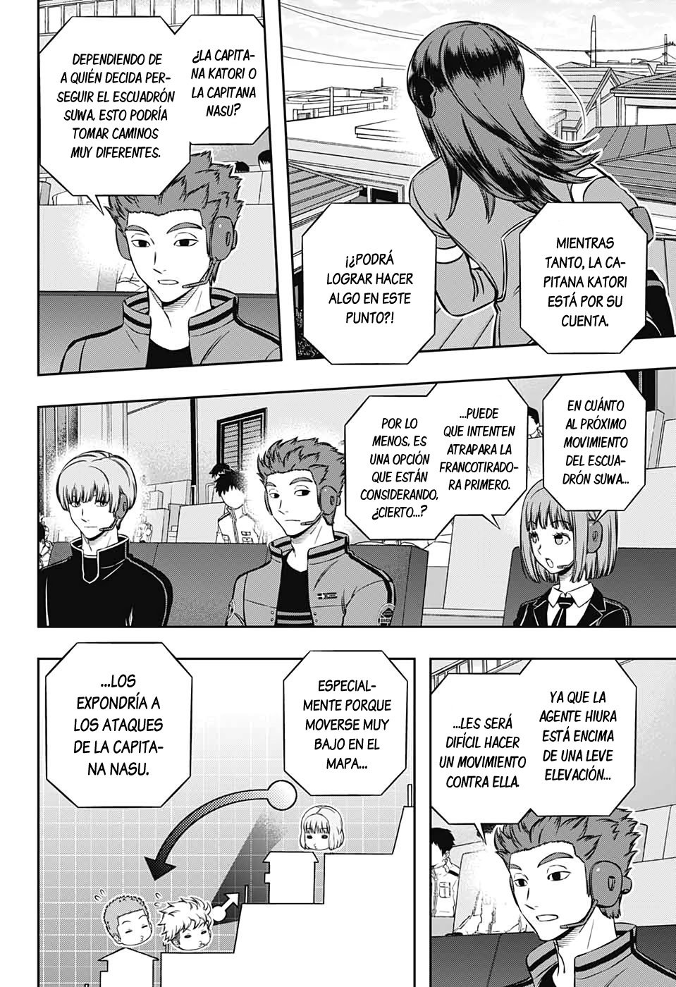 World Trigger Capitulo 198: Encuentro final del rango medio B: Parte 2. página 4