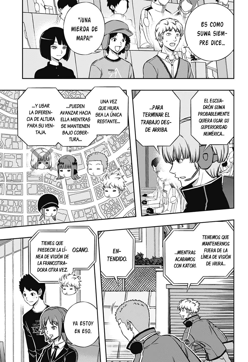 World Trigger Capitulo 198: Encuentro final del rango medio B: Parte 2. página 5
