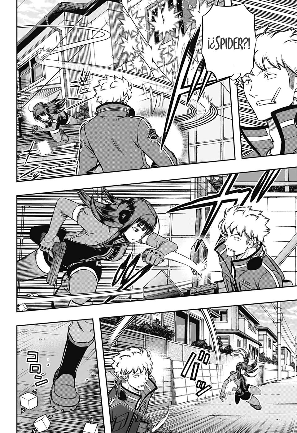 World Trigger Capitulo 198: Encuentro final del rango medio B: Parte 2. página 8
