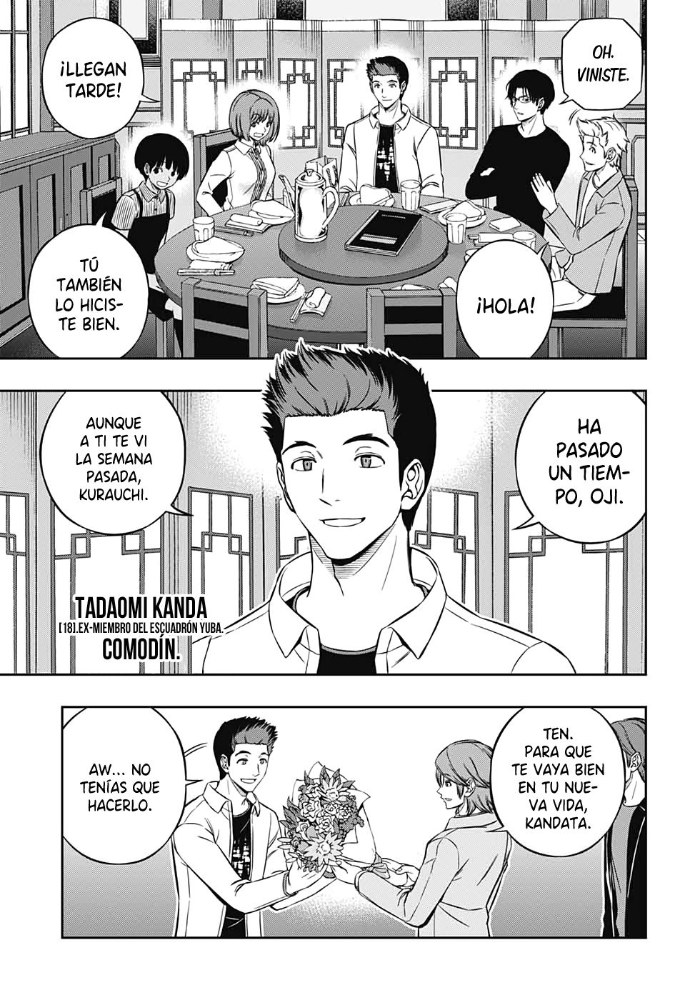 World Trigger Capitulo 199: El fin de la guerra de rango B. página 10