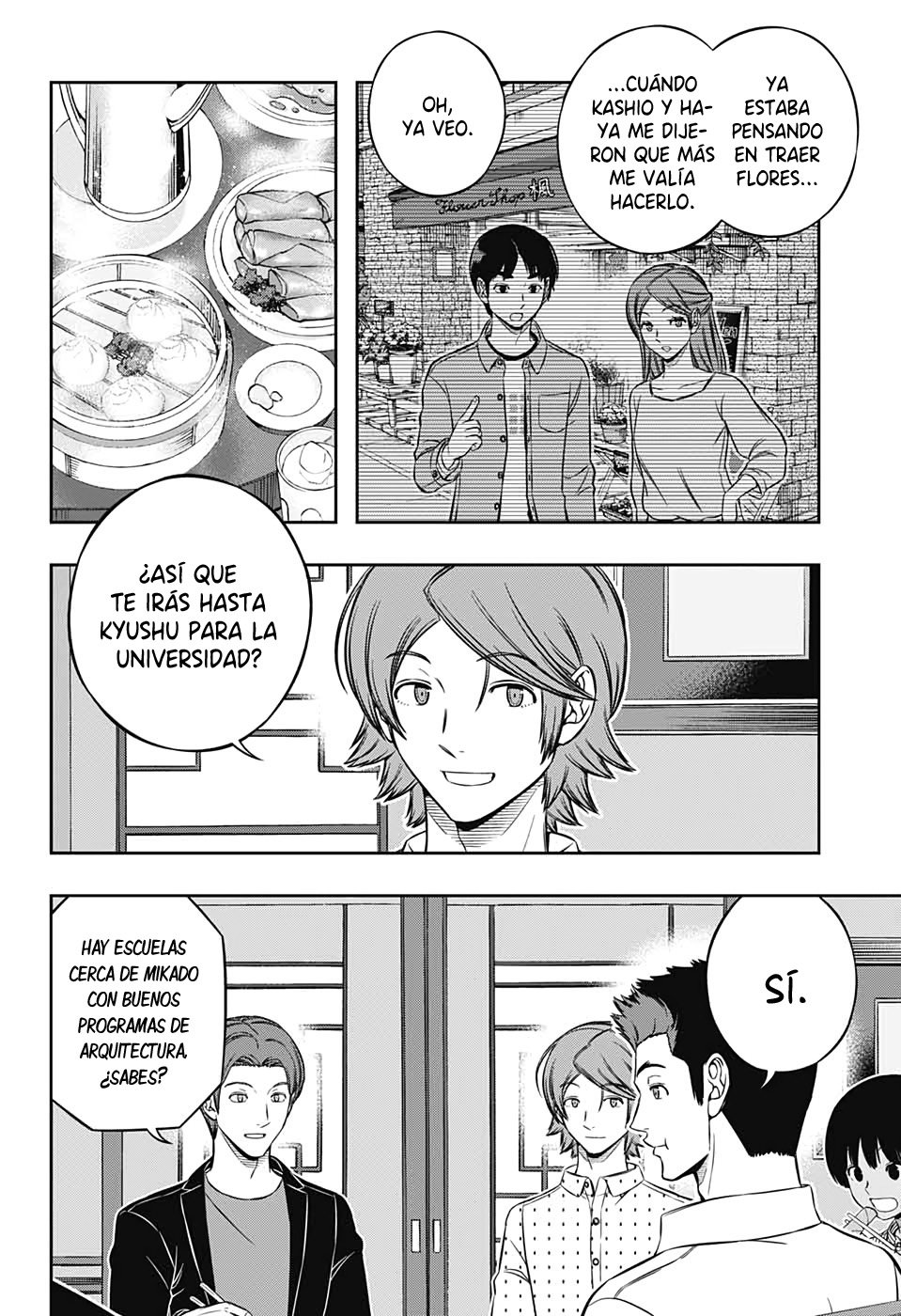 World Trigger Capitulo 199: El fin de la guerra de rango B. página 11