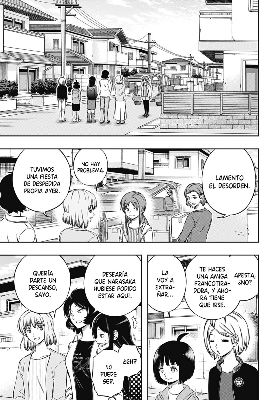World Trigger Capitulo 199: El fin de la guerra de rango B. página 18