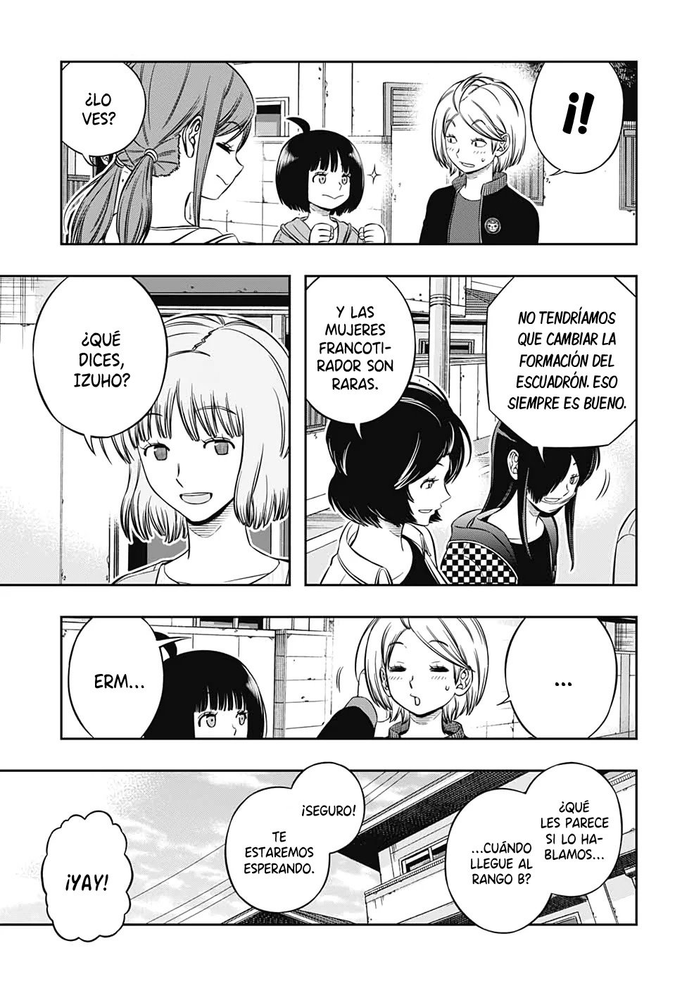 World Trigger Capitulo 199: El fin de la guerra de rango B. página 22