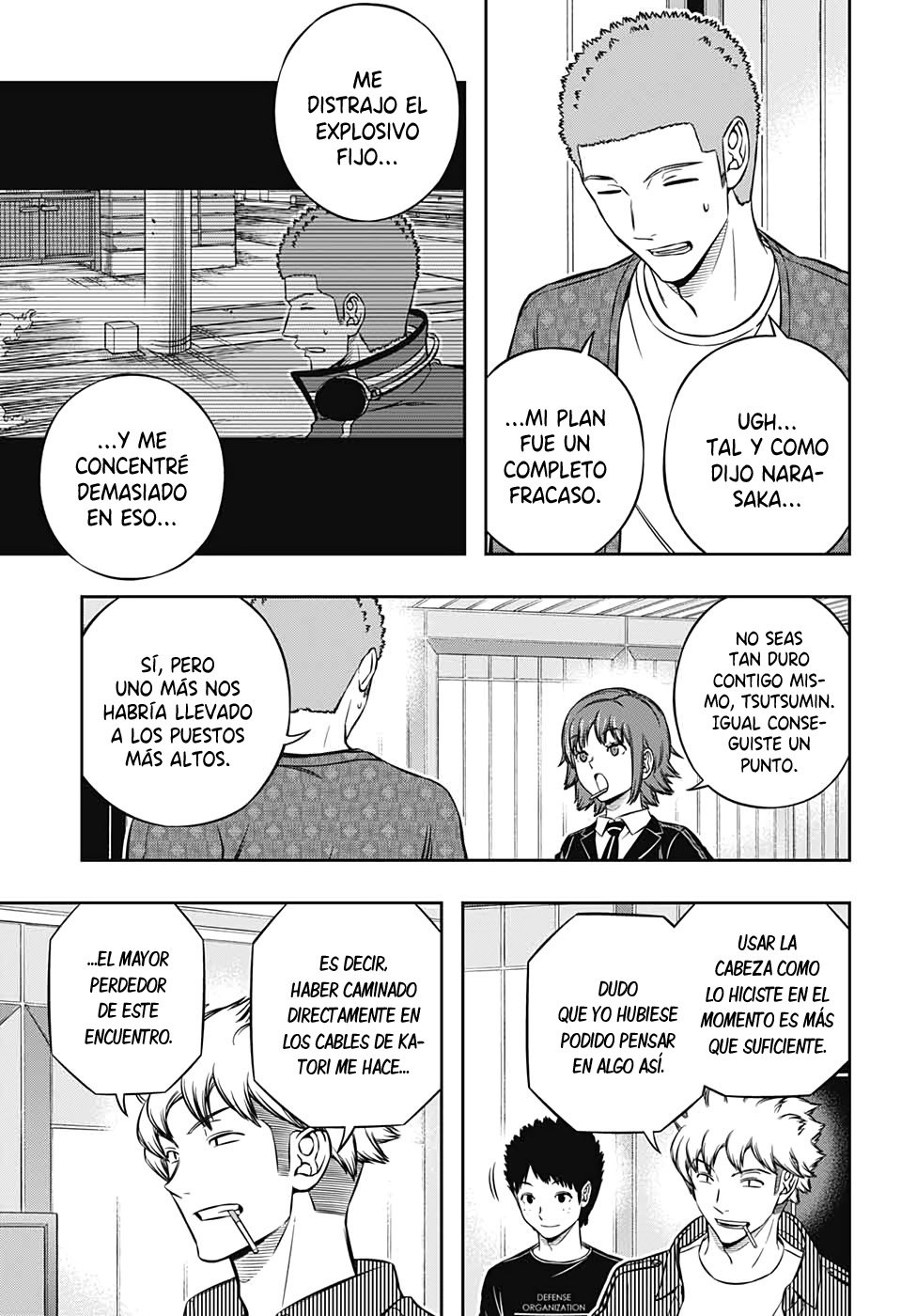 World Trigger Capitulo 199: El fin de la guerra de rango B. página 5