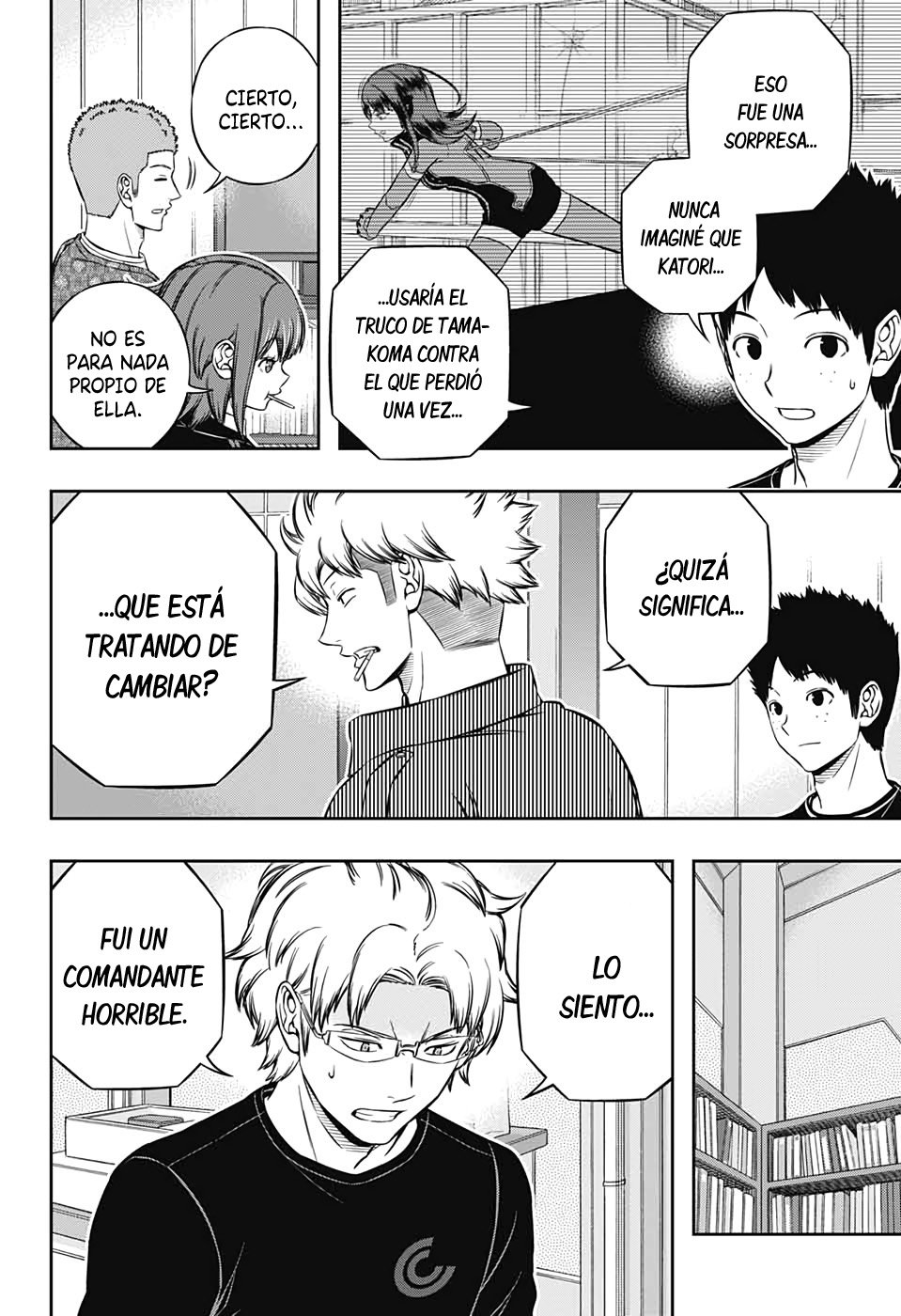 World Trigger Capitulo 199: El fin de la guerra de rango B. página 6