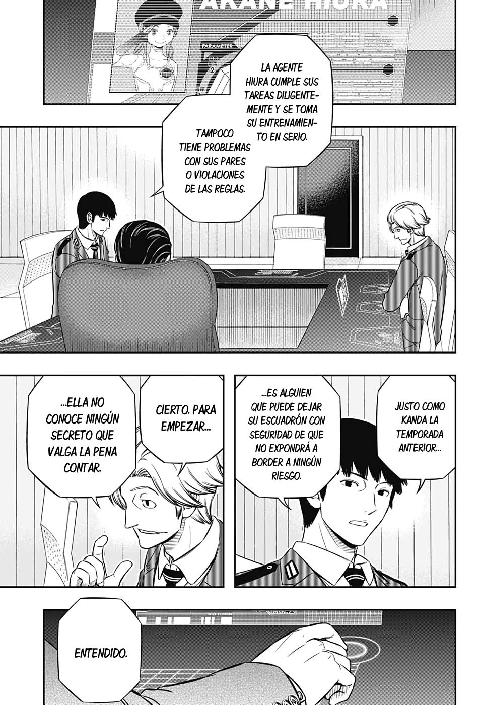 World Trigger Capitulo 199: El fin de la guerra de rango B. página 8