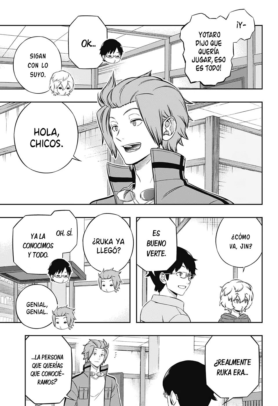 World Trigger Capitulo 200: Ruka Shinoda página 15