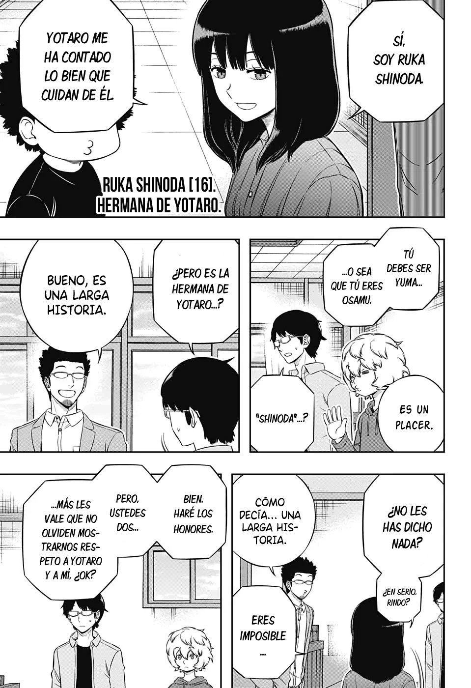 World Trigger Capitulo 200: Ruka Shinoda página 7