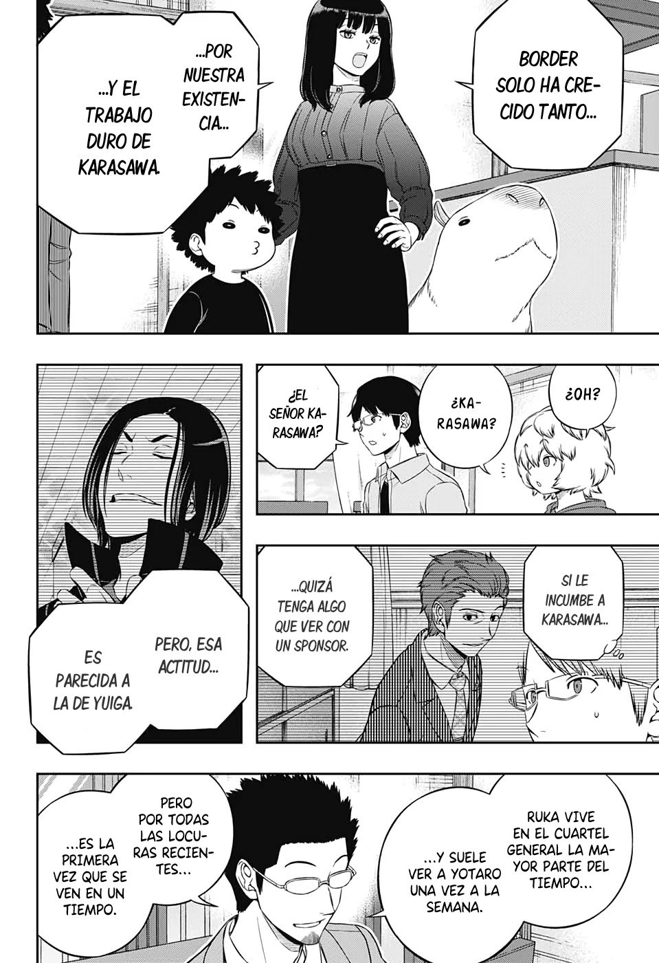 World Trigger Capitulo 200: Ruka Shinoda página 8
