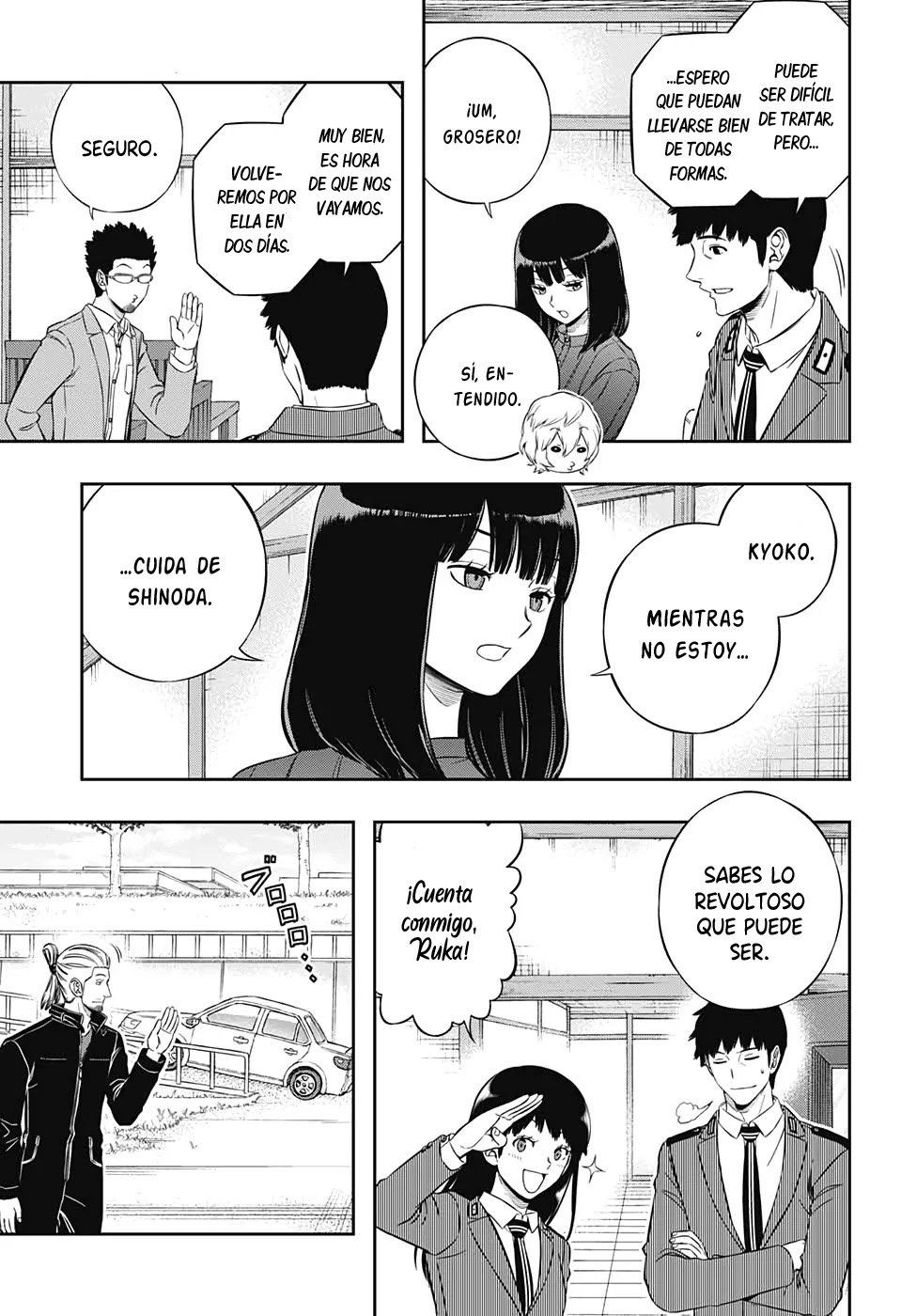 World Trigger Capitulo 200: Ruka Shinoda página 9
