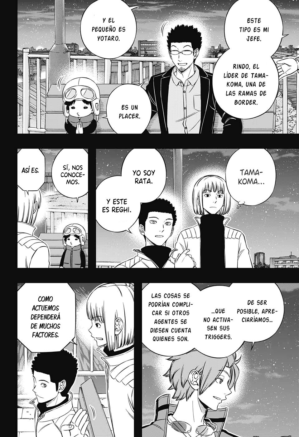 World Trigger Capitulo 201: Yotaro Rindo: Parte 3. página 10