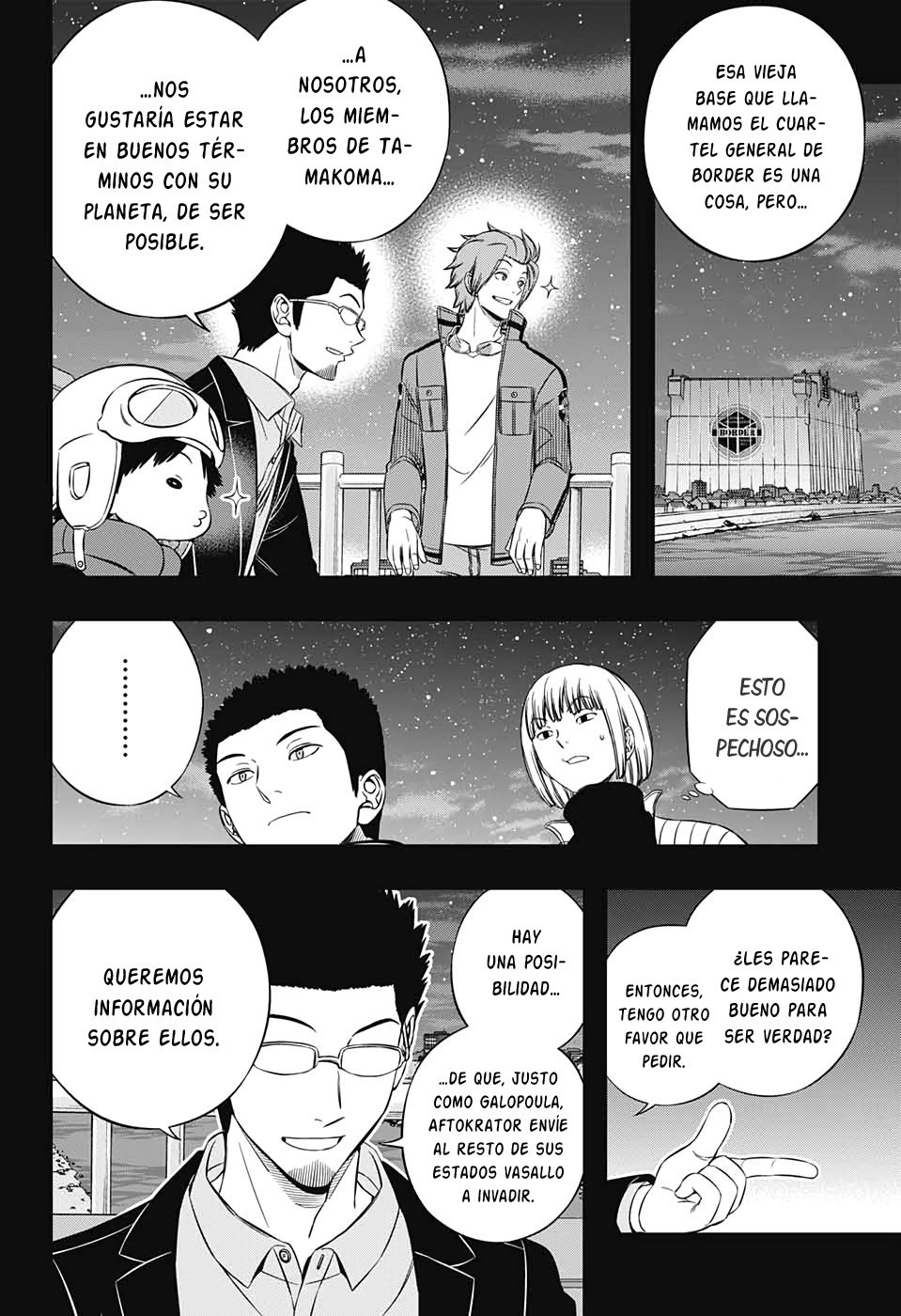 World Trigger Capitulo 201: Yotaro Rindo: Parte 3. página 16