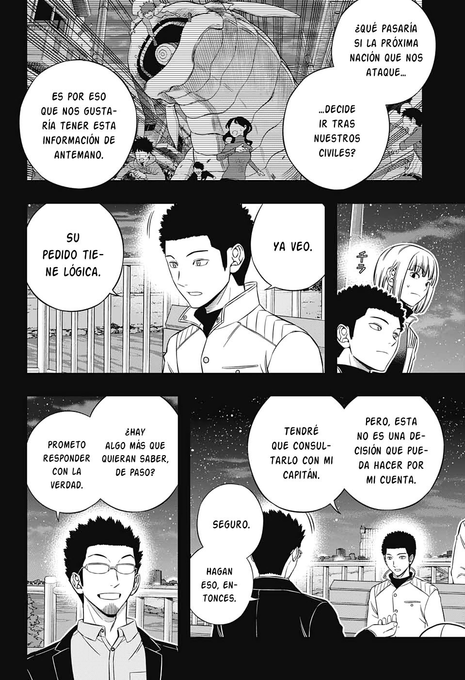World Trigger Capitulo 201: Yotaro Rindo: Parte 3. página 18