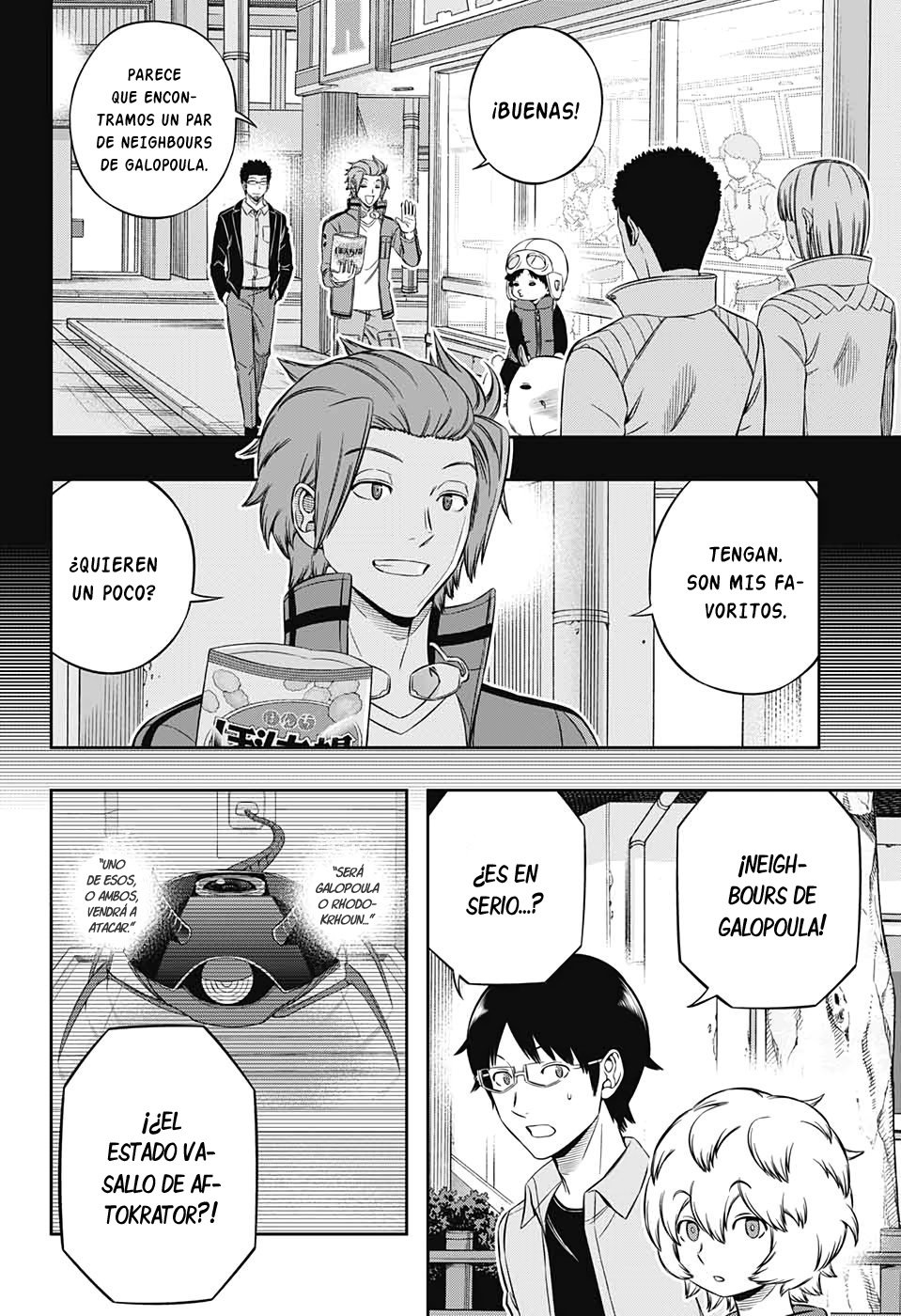 World Trigger Capitulo 201: Yotaro Rindo: Parte 3. página 8