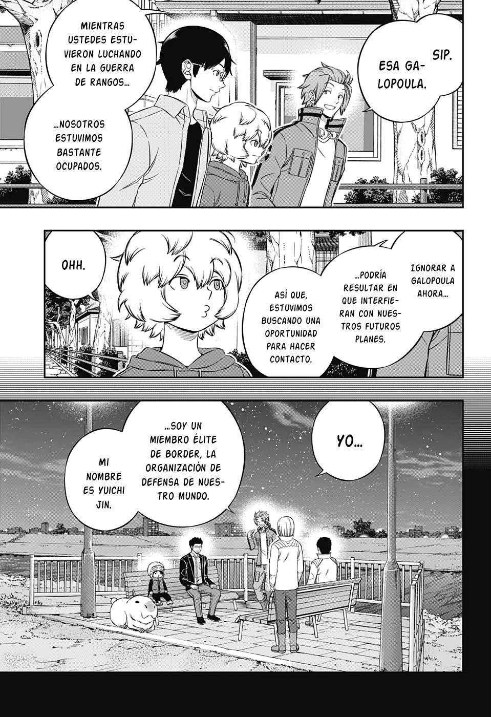 World Trigger Capitulo 201: Yotaro Rindo: Parte 3. página 9