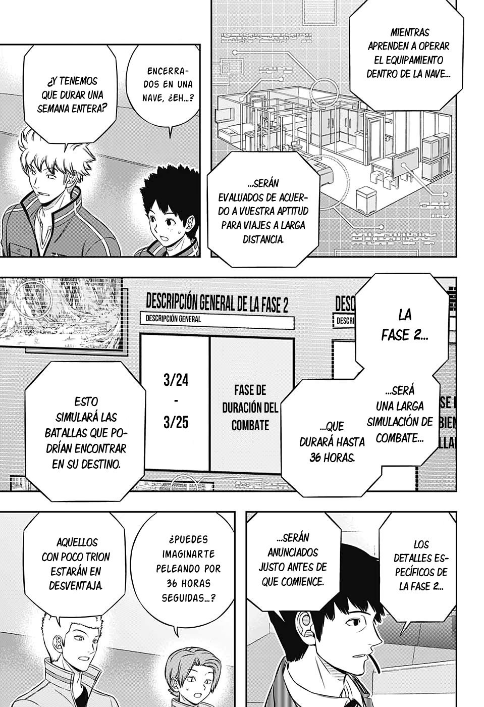 World Trigger Capitulo 203: La prueba de la misión expedicionaria. página 19