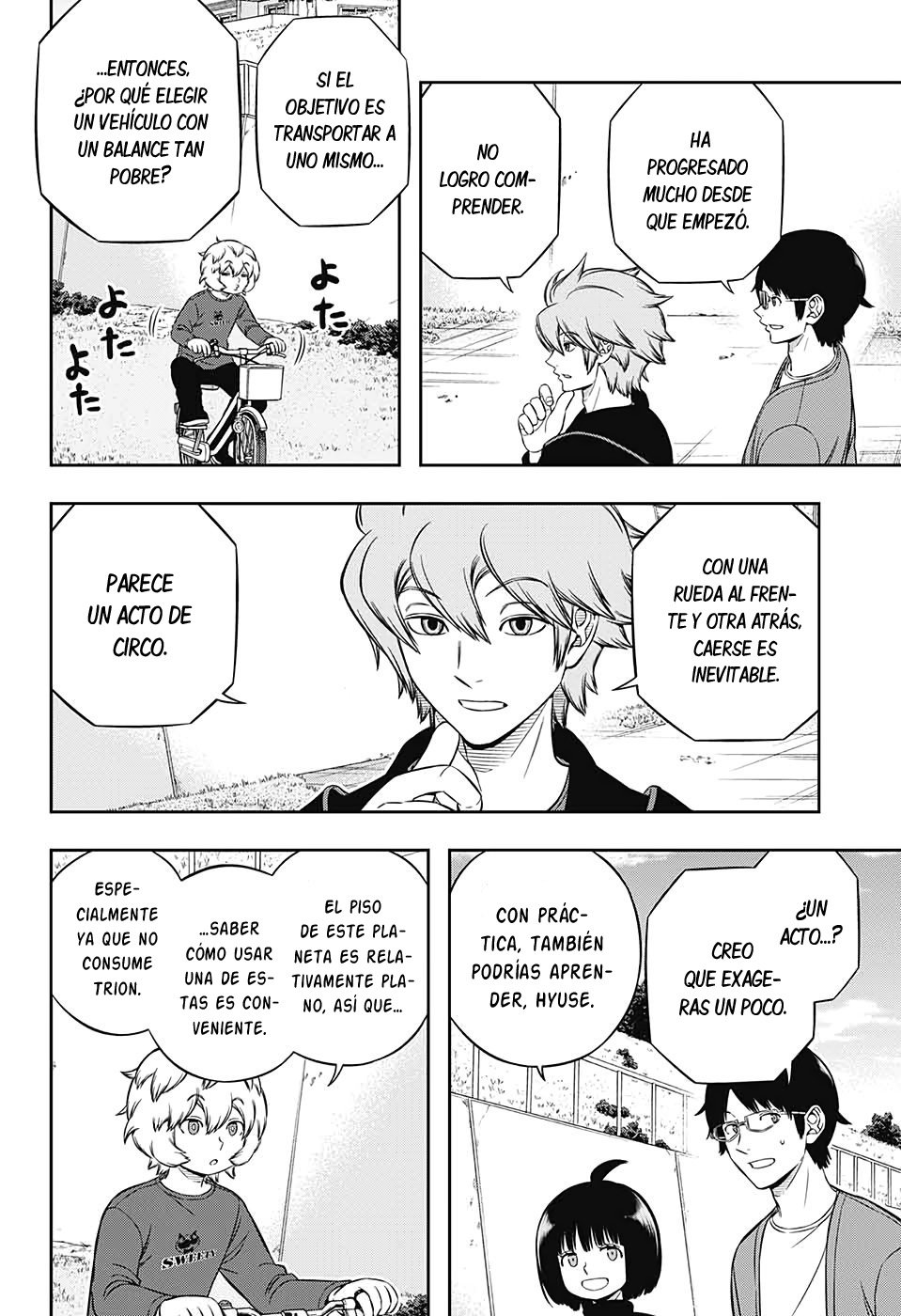 World Trigger Capitulo 203: La prueba de la misión expedicionaria. página 4