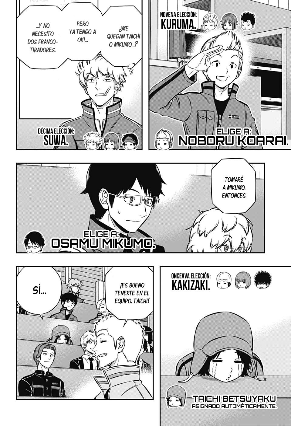 World Trigger Capitulo 204: La prueba de la misión expedicionaria: Parte 2. página 20