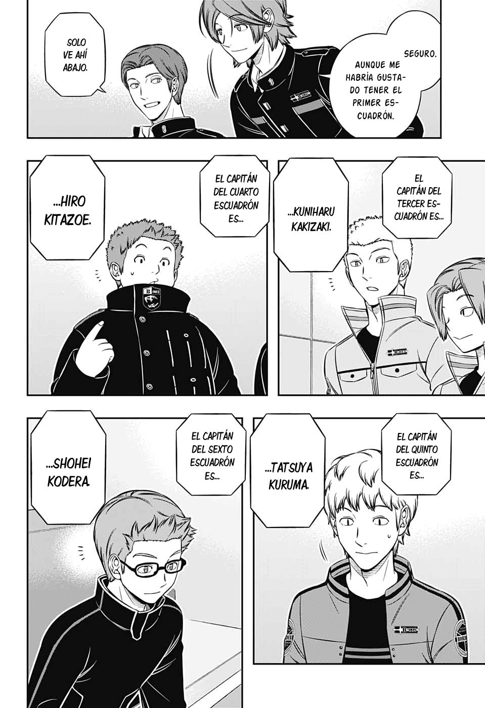 World Trigger Capitulo 204: La prueba de la misión expedicionaria: Parte 2. página 4
