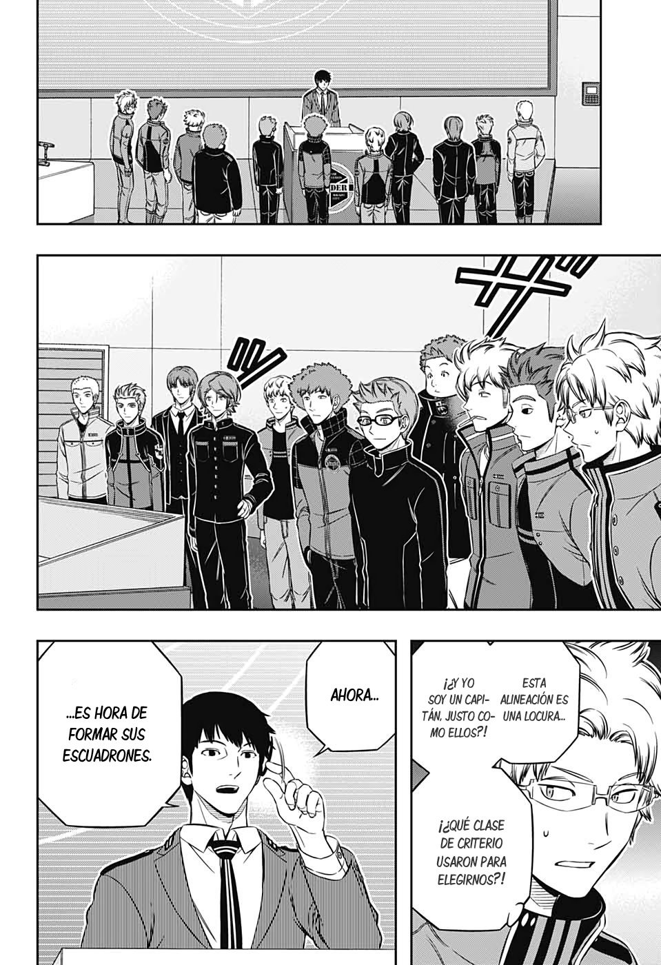 World Trigger Capitulo 204: La prueba de la misión expedicionaria: Parte 2. página 8