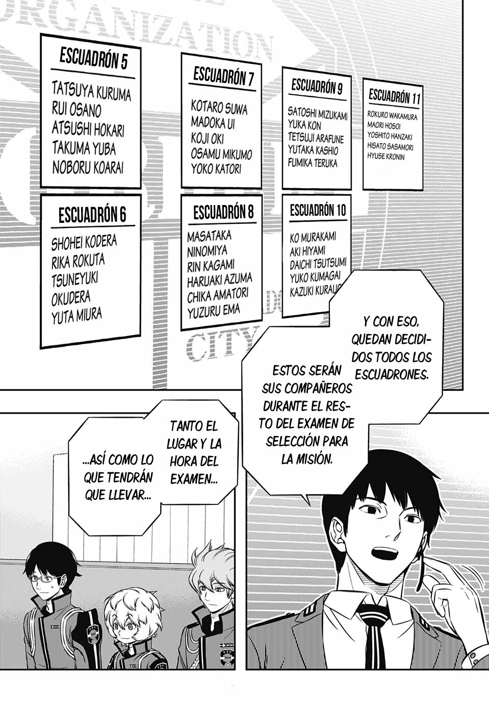 World Trigger Capitulo 205: La prueba de la selección expedicionaria: parte 3. página 13