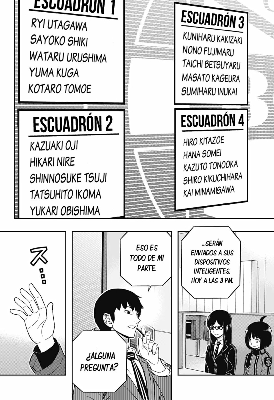 World Trigger Capitulo 205: La prueba de la selección expedicionaria: parte 3. página 14