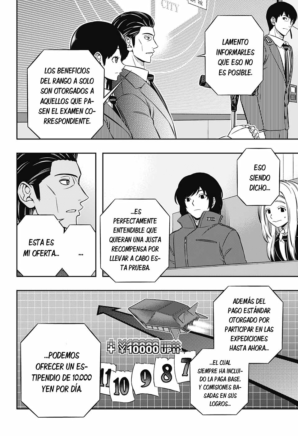 World Trigger Capitulo 205: La prueba de la selección expedicionaria: parte 3. página 17