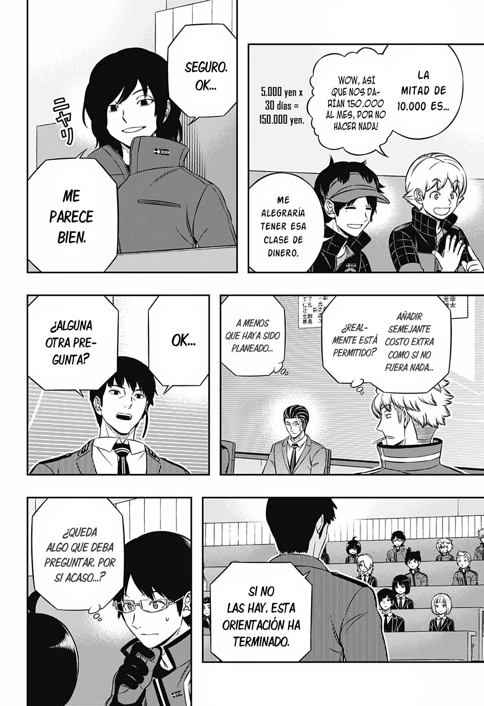 World Trigger Capitulo 205: La prueba de la selección expedicionaria: parte 3. página 19