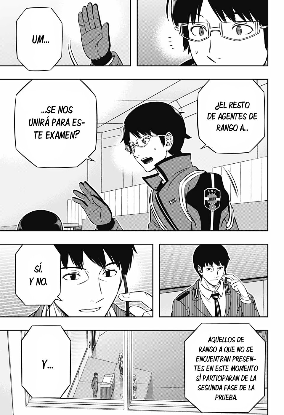 World Trigger Capitulo 205: La prueba de la selección expedicionaria: parte 3. página 20
