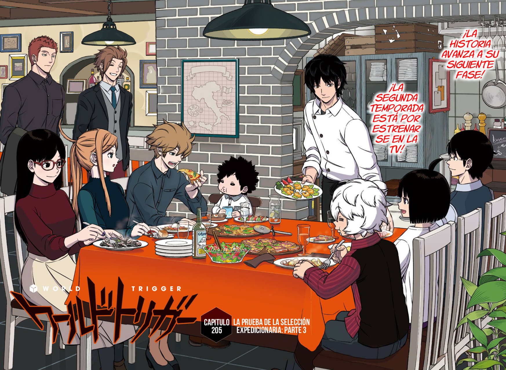 World Trigger Capitulo 205: La prueba de la selección expedicionaria: parte 3. página 3