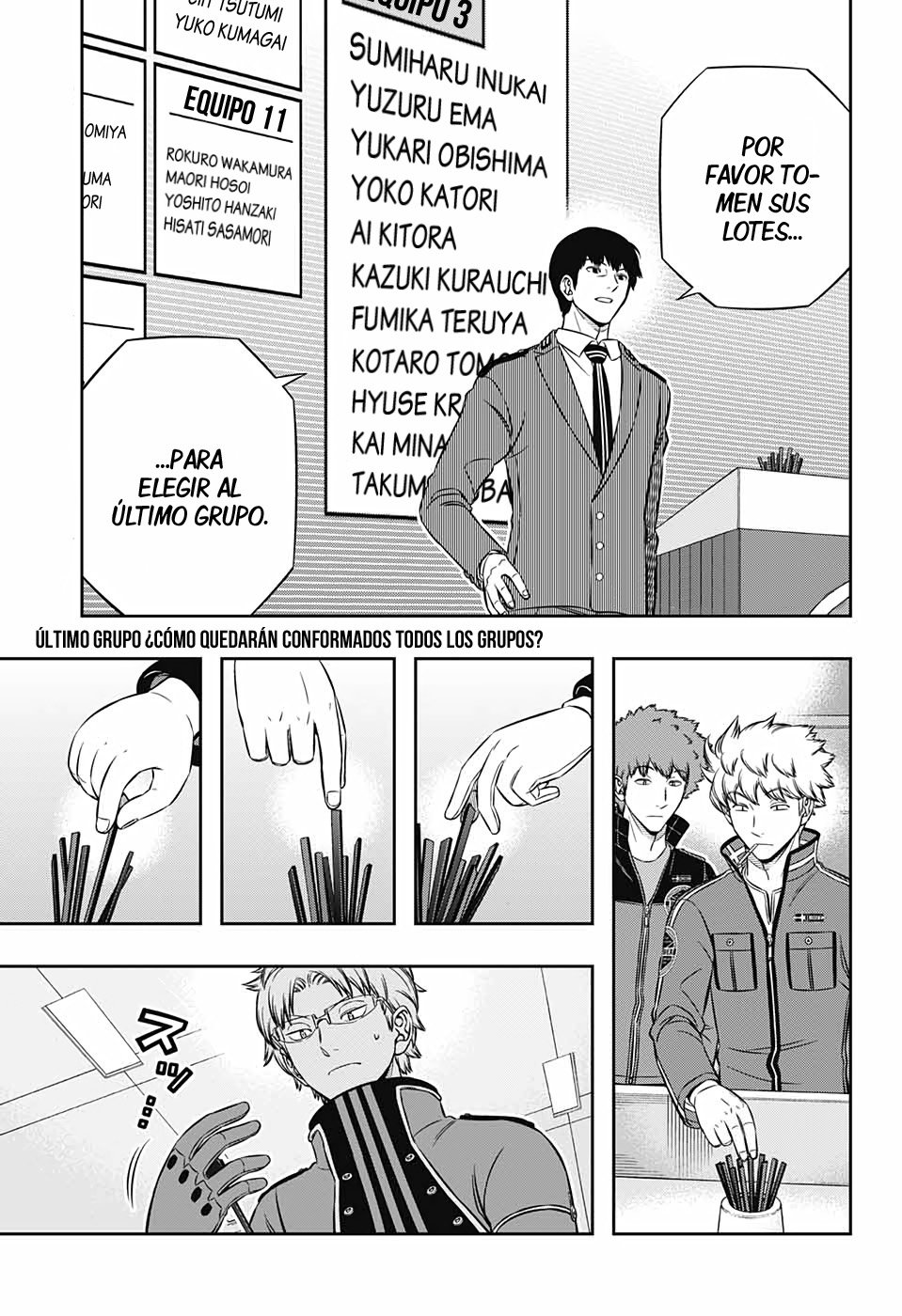 World Trigger Capitulo 205: La prueba de la selección expedicionaria: parte 3. página 4