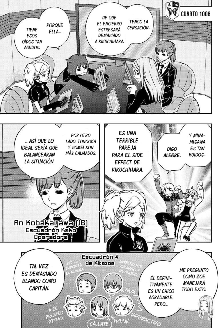 World Trigger Capitulo 206: La prueba de la selección expedicionaria: parte 4. página 12