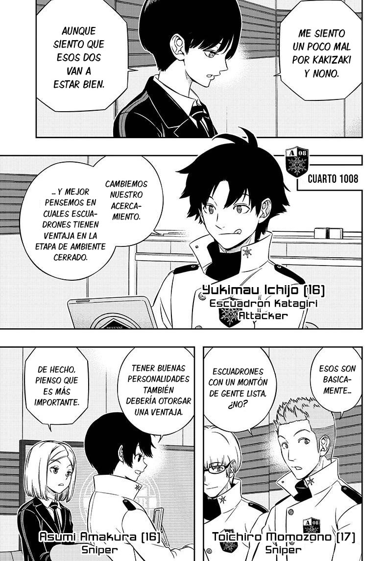 World Trigger Capitulo 206: La prueba de la selección expedicionaria: parte 4. página 14