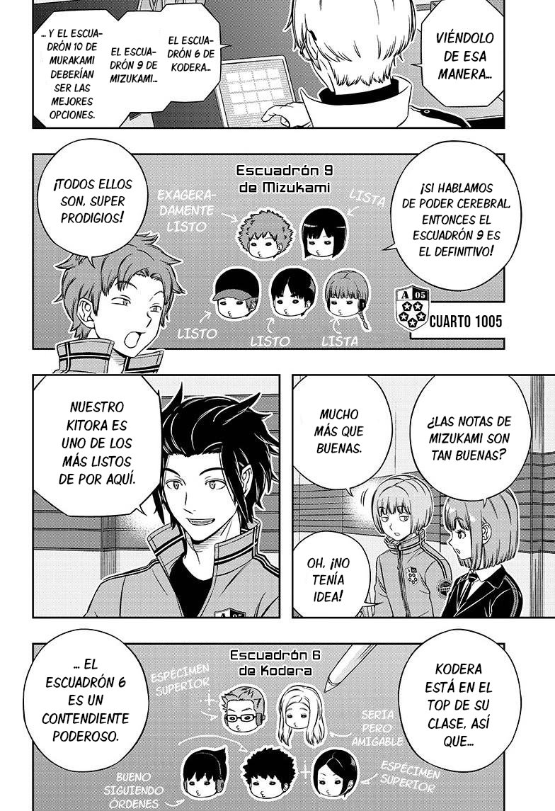 World Trigger Capitulo 206: La prueba de la selección expedicionaria: parte 4. página 15