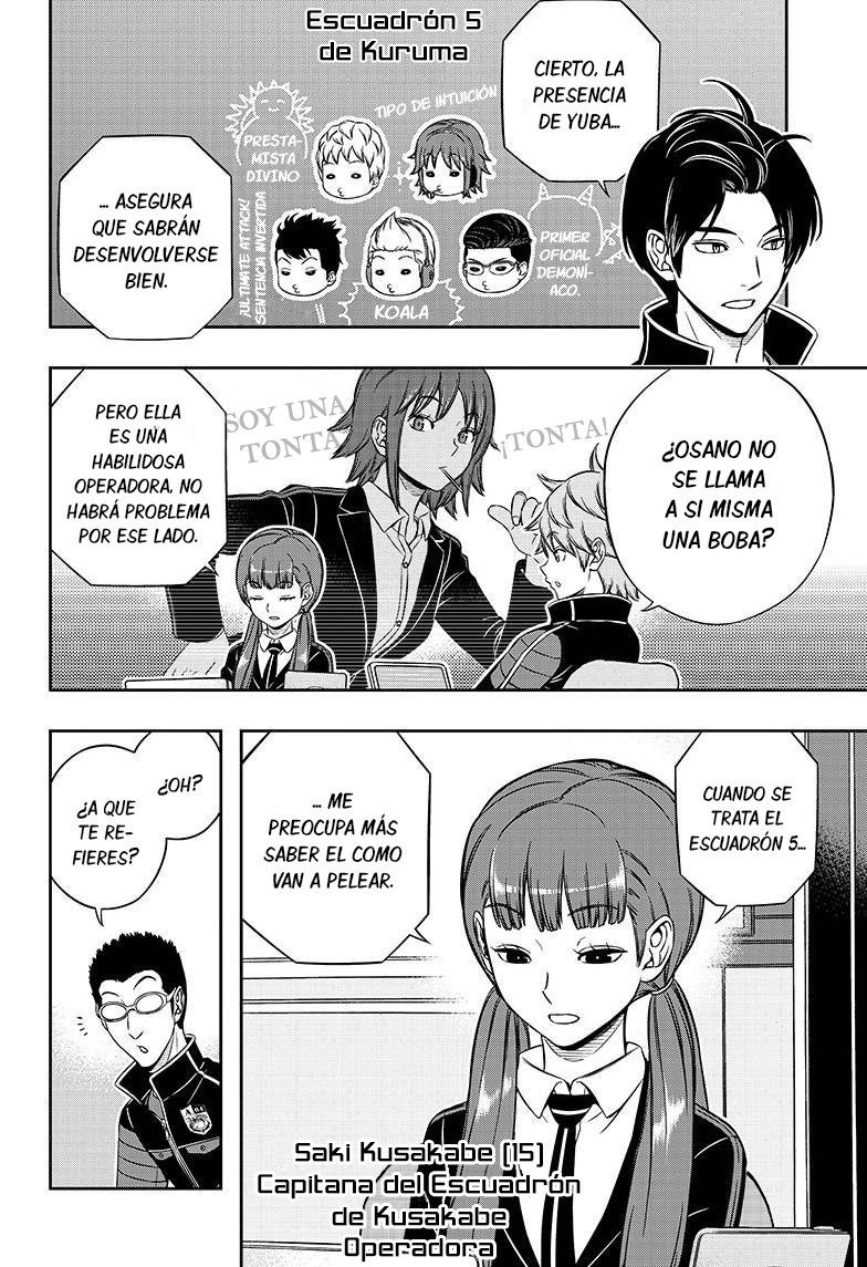 World Trigger Capitulo 206: La prueba de la selección expedicionaria: parte 4. página 19