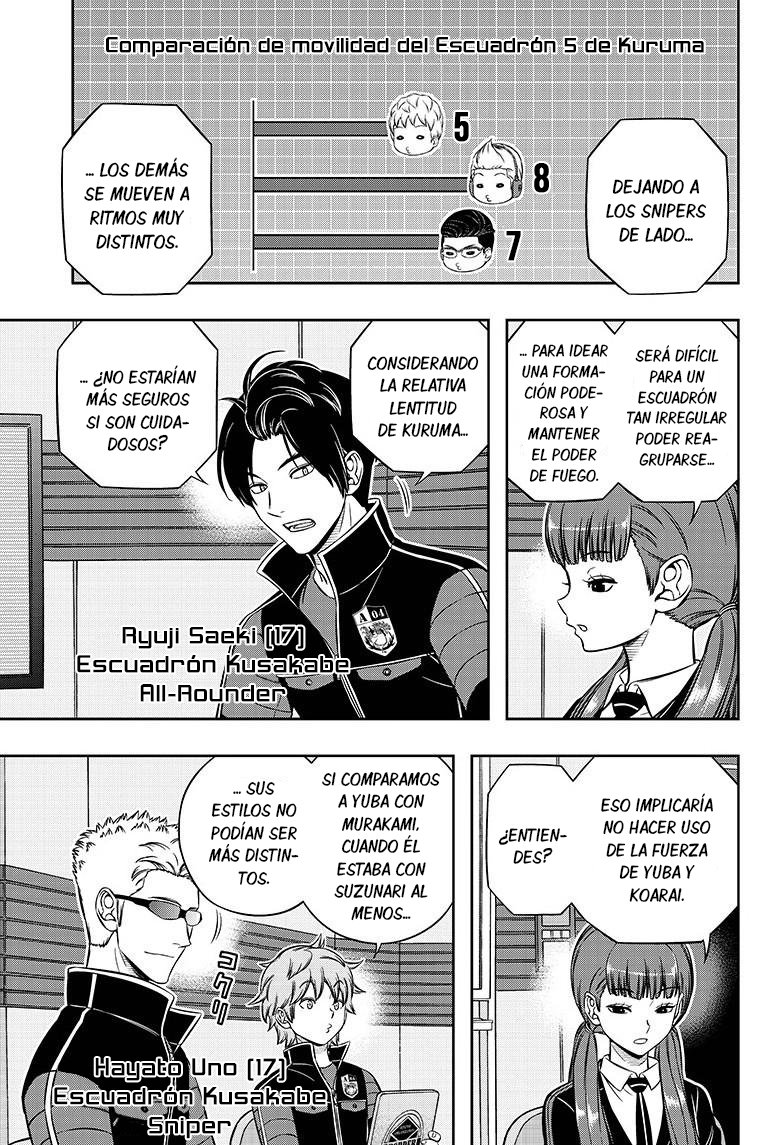 World Trigger Capitulo 206: La prueba de la selección expedicionaria: parte 4. página 20