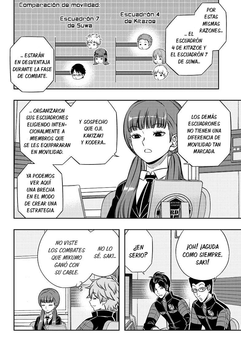 World Trigger Capitulo 206: La prueba de la selección expedicionaria: parte 4. página 21