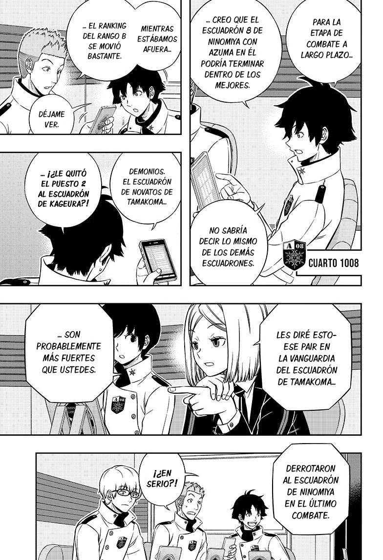 World Trigger Capitulo 206: La prueba de la selección expedicionaria: parte 4. página 22