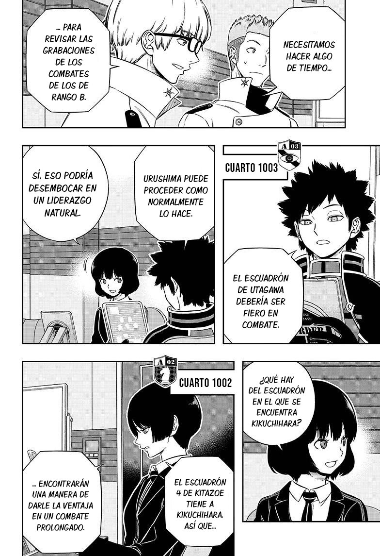 World Trigger Capitulo 206: La prueba de la selección expedicionaria: parte 4. página 23