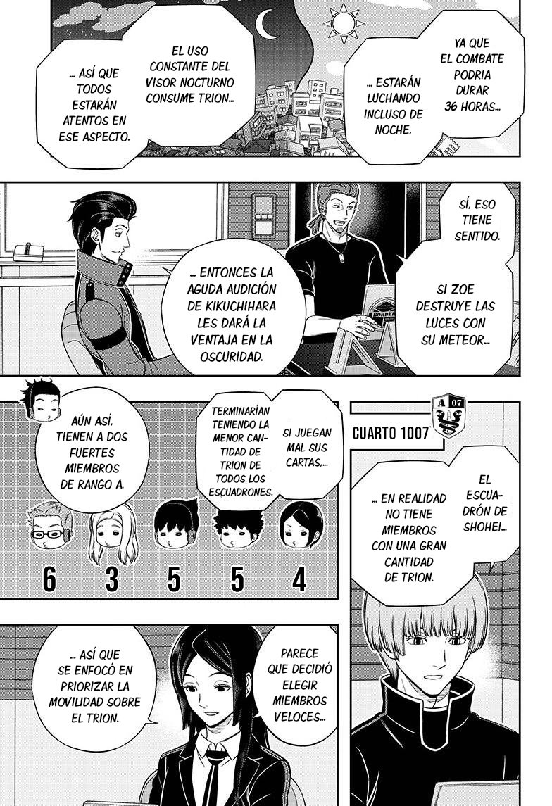 World Trigger Capitulo 206: La prueba de la selección expedicionaria: parte 4. página 24