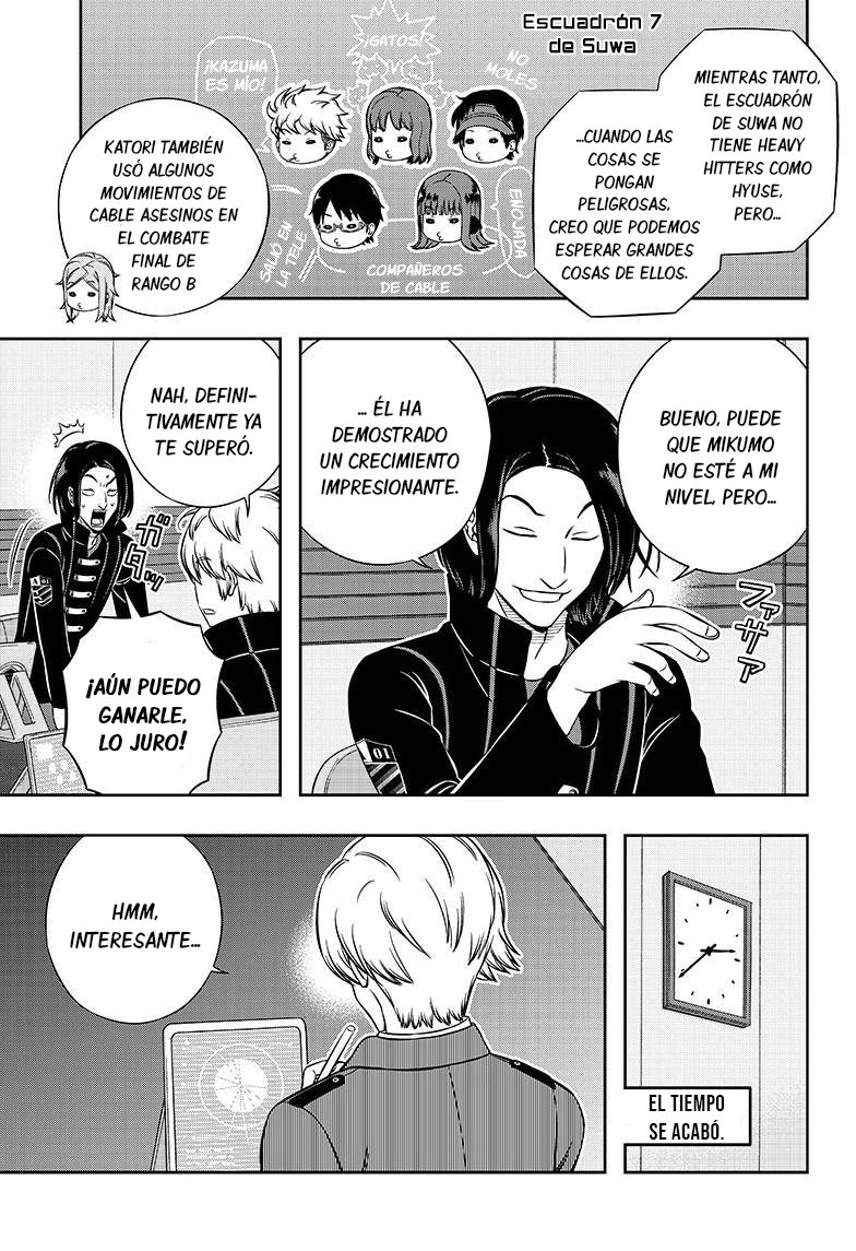 World Trigger Capitulo 206: La prueba de la selección expedicionaria: parte 4. página 26