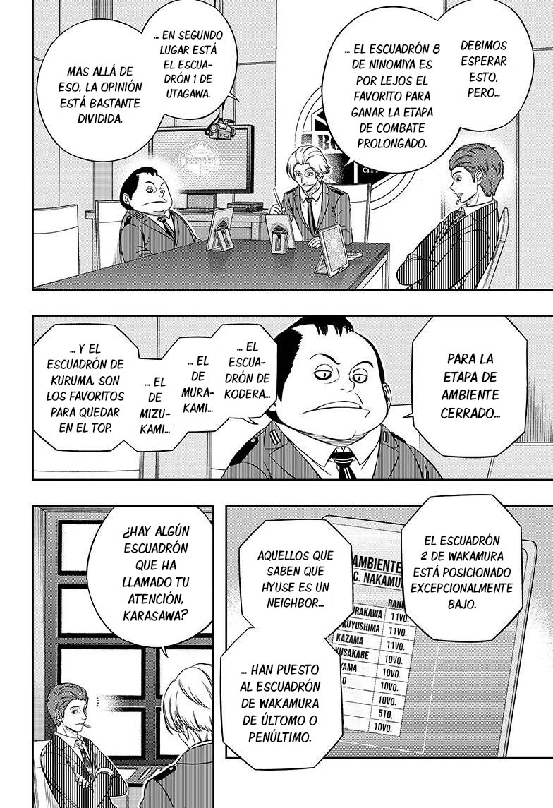 World Trigger Capitulo 206: La prueba de la selección expedicionaria: parte 4. página 27