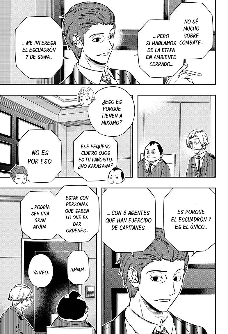 World Trigger Capitulo 206: La prueba de la selección expedicionaria: parte 4. página 28