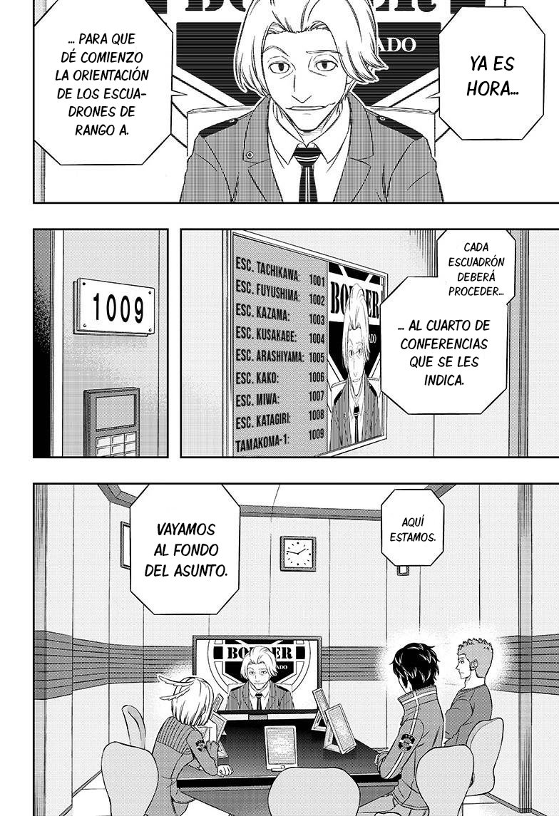 World Trigger Capitulo 206: La prueba de la selección expedicionaria: parte 4. página 5
